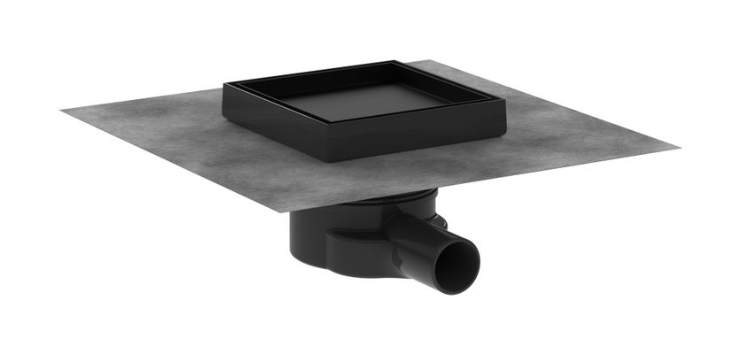 Hansgrohe Komplettset Punktab.RainDrain Point 150 x 150 mm befliesbar MSW, 117 x 146 x 146 mm Bild 2