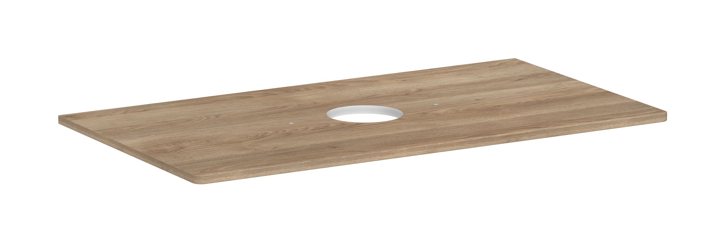 Hansgrohe Konsole Xelu Q 980 x 540 mm mit Aus.mittig für AWT, ohne Hahnloch ECHN, 980 x 550 mm Bild 1