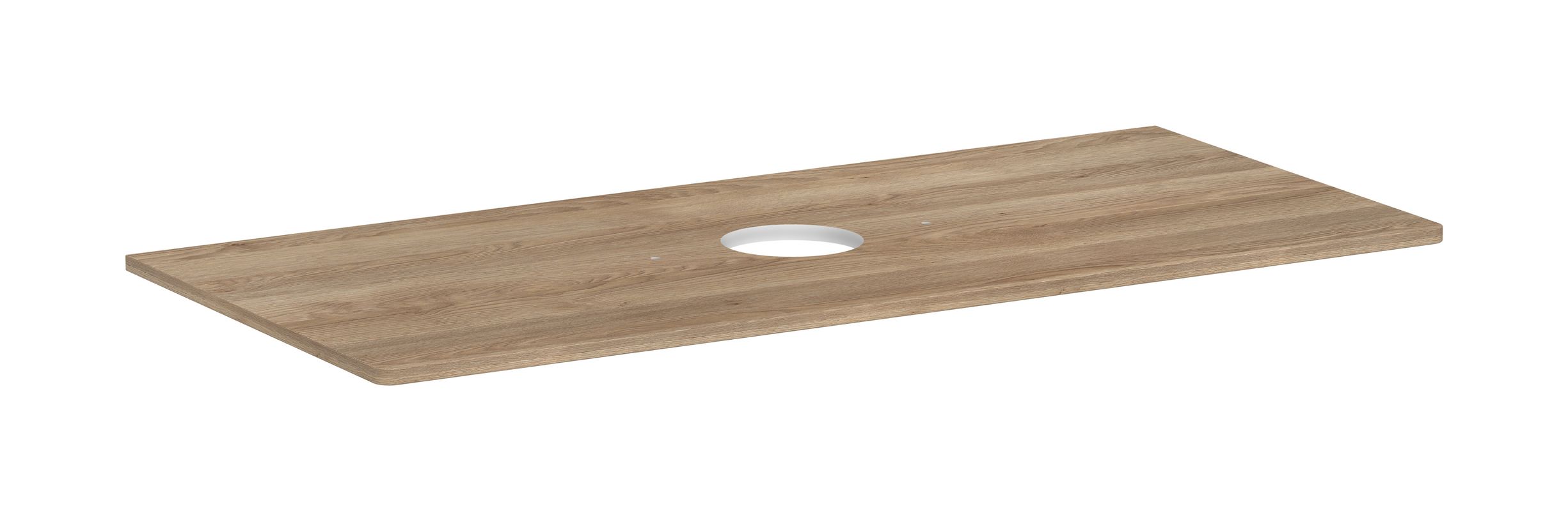 Hansgrohe Konsole Xelu Q 1180 x 540 mm mit Aus.mittig für AWT, ohne Hahnloch ECHN, 1180 x 550 mm Bild 1