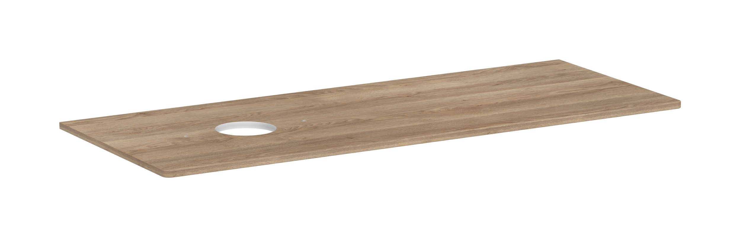 Hansgrohe Konsole Xelu Q 1360 x 540 mm mit Aus. links für AWT, ohne Hahnloch ECHN, 1360 x 550 mm Bild 1
