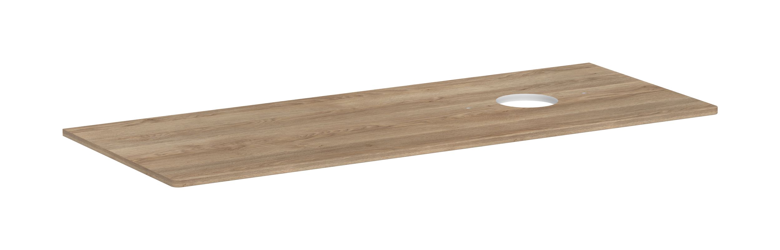 Hansgrohe Konsole Xelu Q 1360 x 540 mm mit Aus. rechts für AWT, ohne Hahnloch ECHN, 1360 x 550 mm Bild 1