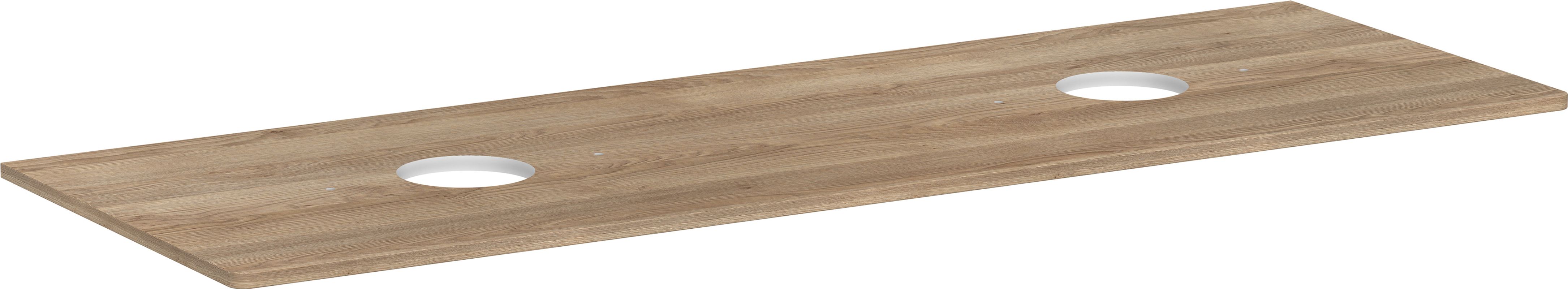 Hansgrohe Konsole Xelu Q 1560 x 540 mm, mit 2 Ausschnitten, für AWT ohne Hl.ECHN, 1560 x 550 mm Bild 1