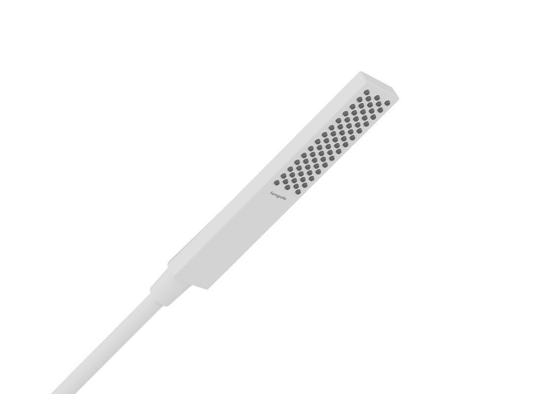 Hansgrohe Stabhandbrause Pulsify E 1jet EcoSmart+ matt, Farbe weiß Bild 1