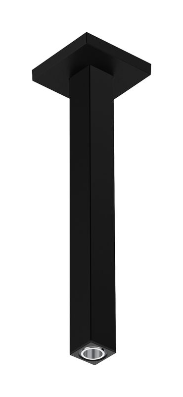 Hansgrohe Deckenanschluss E 300 mm matt, 80 mm, Farbe schwarz Bild 1