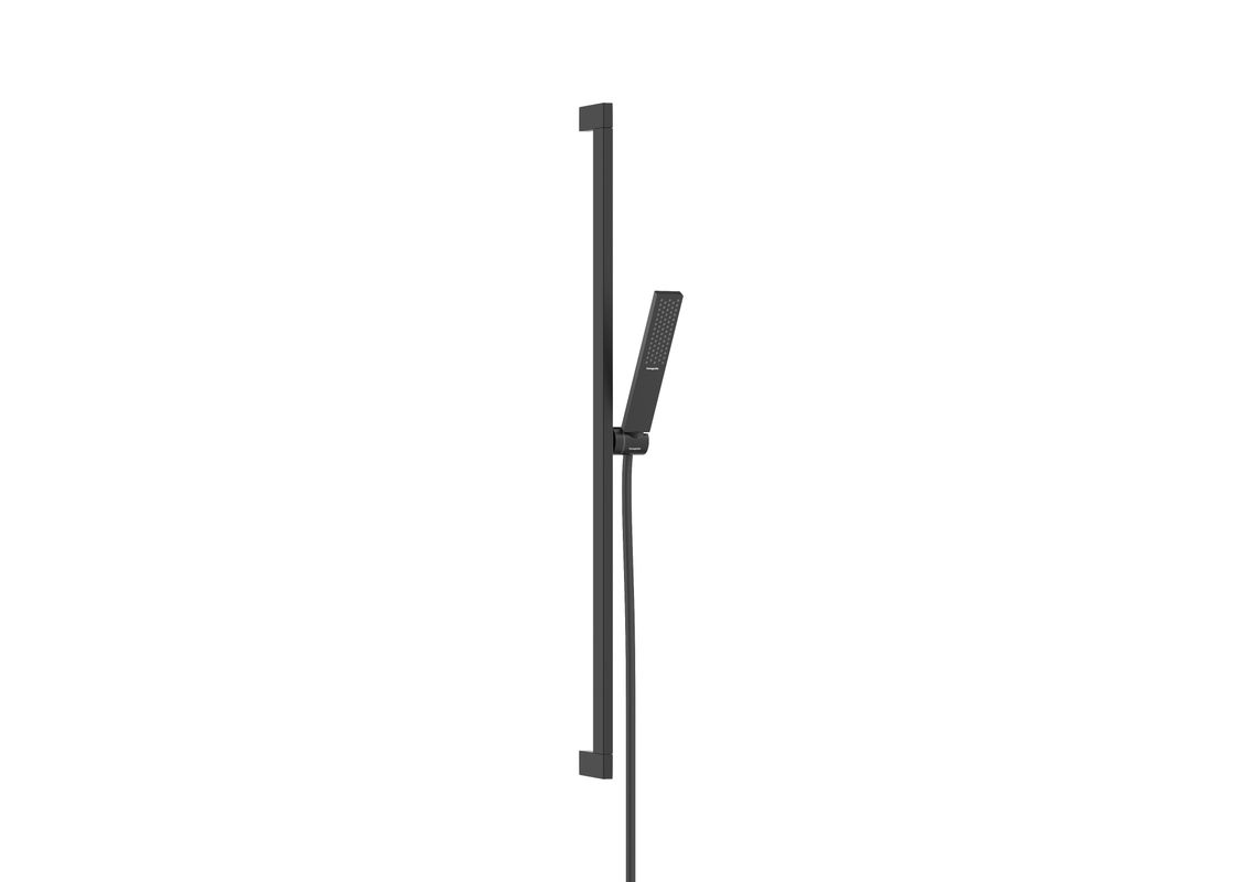 Hansgrohe Brauseset Pulsify E 1jet EcoSmart+ mit Unica Brausestange Typ 90 matt, Farbe schwarz Bild 1