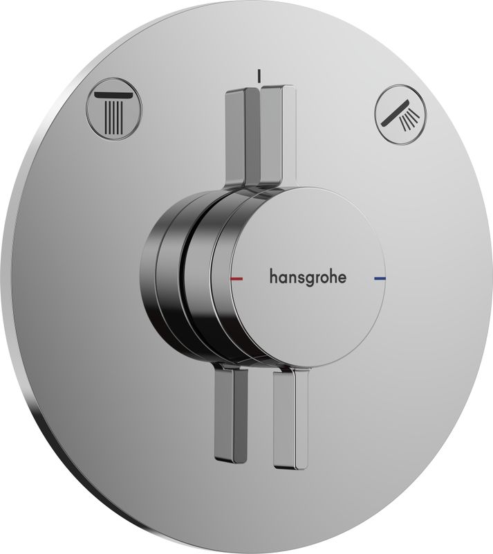 Hansgrohe Fertigset UP-Mischer DuoTurn S, 2 Verbraucher, Farbe chrom Bild 1
