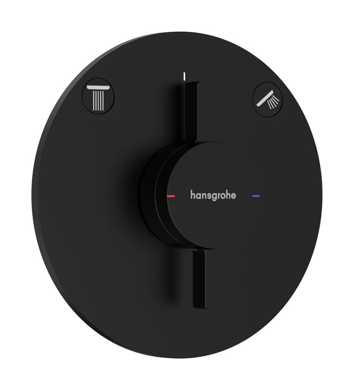 Hansgrohe Fertigset UP-Mischer DuoTurn S, 2 Verbraucher, Farbe schwarz Bild 1