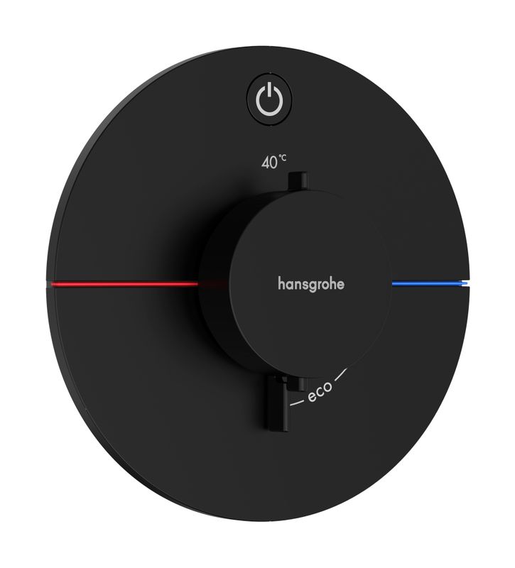 Hansgrohe Fertigset UP-Thermostat ShowerSelect Comfort S, 1 Verbraucher, Farbe schwarz Bild 1