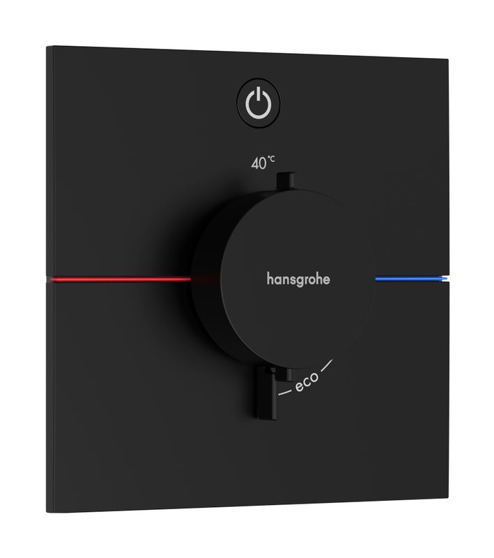 Hansgrohe Fertigset UP-Thermostat ShowerSelect Comfort E, 1 Verbraucher, Farbe schwarz Bild 1