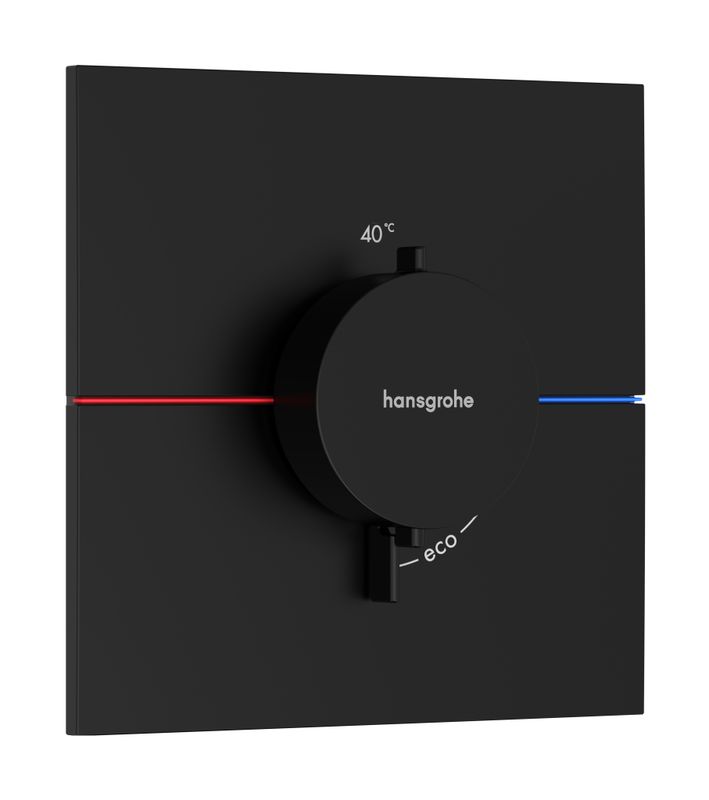 Hansgrohe Fertigset UP-Thermostat ShowerSelect Comfort E, Farbe schwarz Bild 1