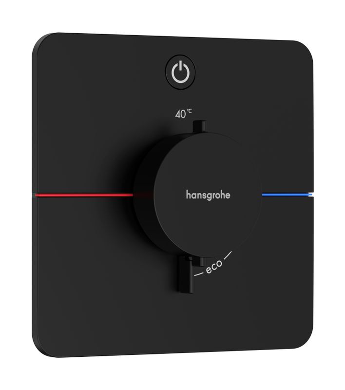 Hansgrohe Fertigset UP-Thermostat ShowerSelect Comfort Q, 1 Verbraucher, Farbe schwarz Bild 1