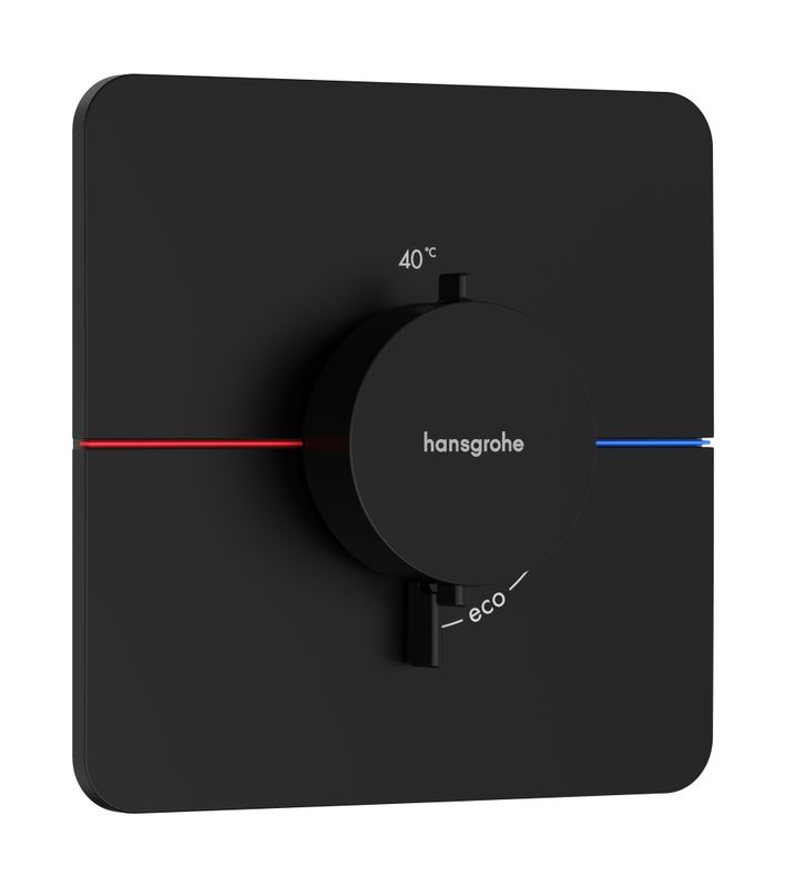 Hansgrohe Fertigset UP-Thermostat ShowerSelect Comfort Q, Farbe schwarz Bild 1