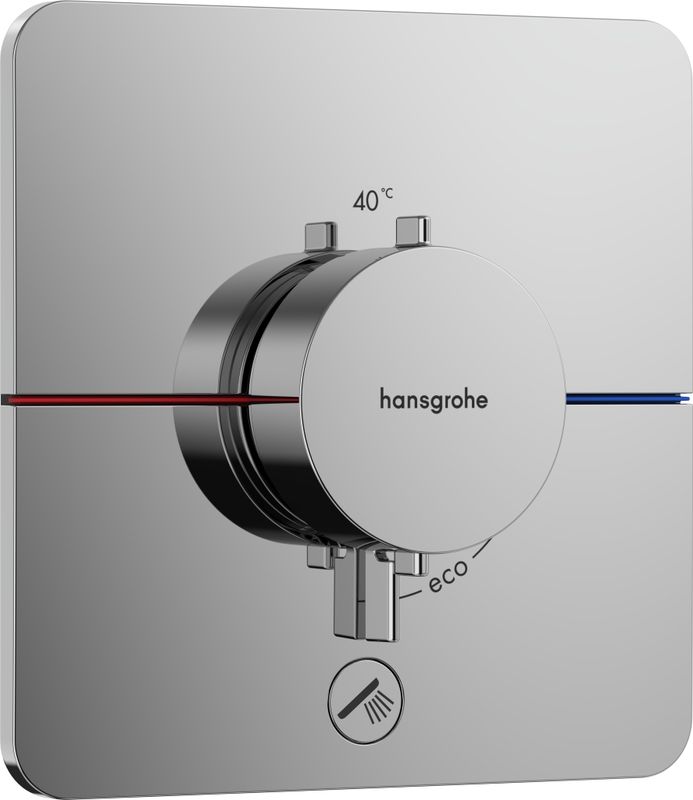 Hansgrohe Fertigset UP-Thermostat ShowerSelect Comfort Q 1 Verbraucher / 1 Ausgang, Farbe chrom Bild 1
