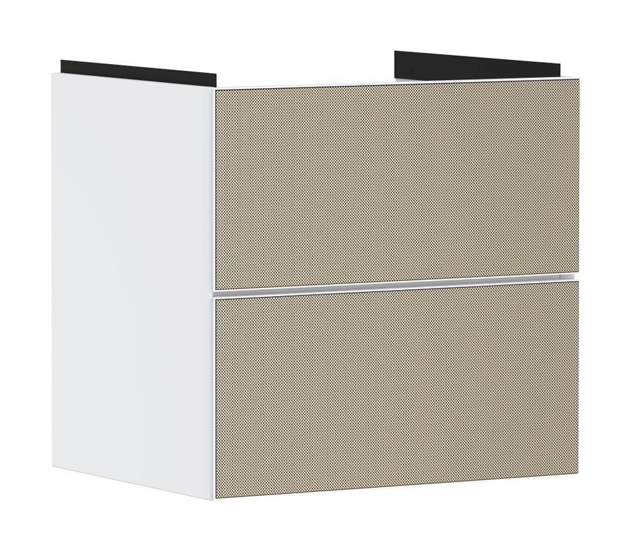 Hansgrohe Waschtischunterschrank Xevolos E MW 580 / 475 mm, mit 2 Schubkaesten, für WT BZs, 575 x 580 x 475 mm Bild 1