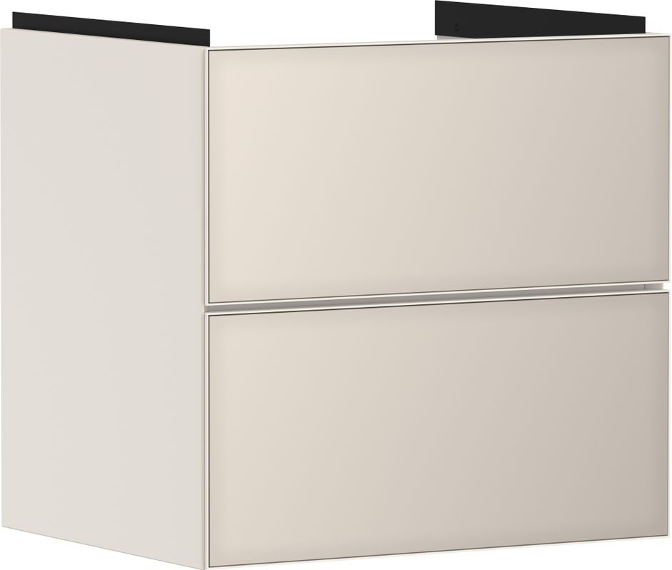 Hansgrohe Waschtischunterschrank Xevolos E Sbma 580 / 475 mm, mit 2 Schubkaesten, für WT SBme, 575 x 580 x 475 mm Bild 1