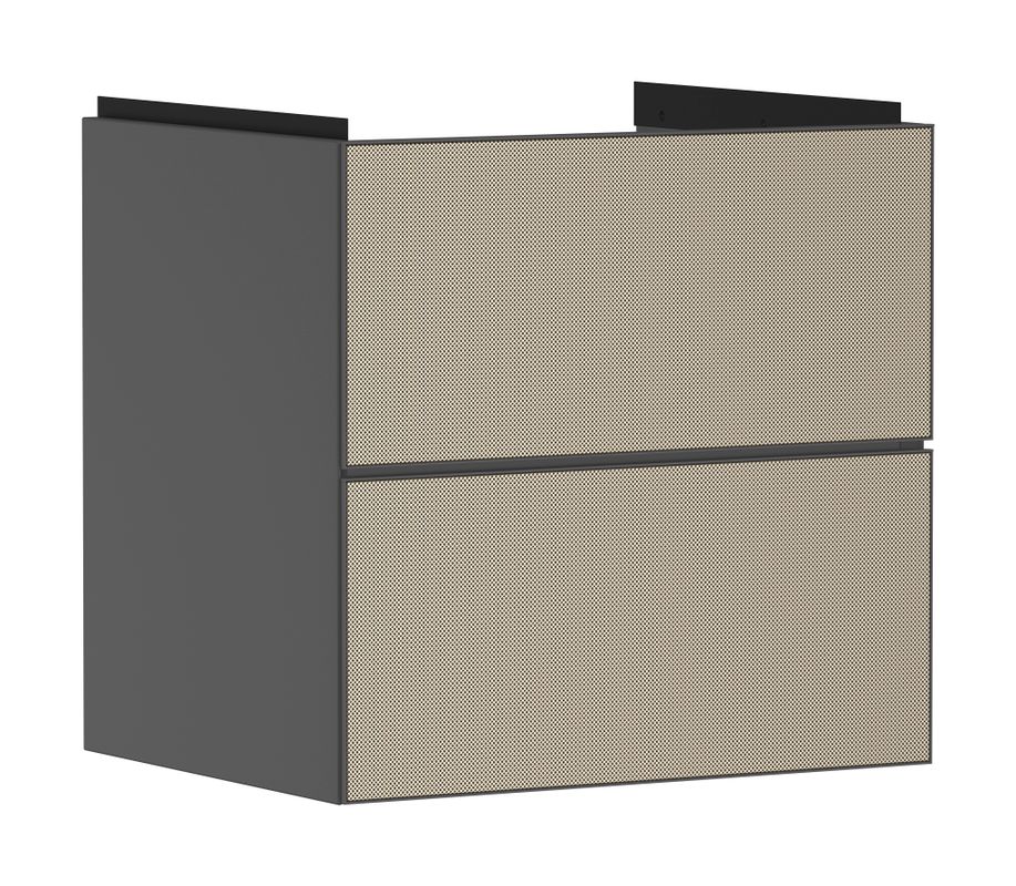 Hansgrohe Waschtischunterschrank Xevolos E Sgma 580 / 475 mm, mit 2 Schubkaesten, für WT BZs, 575 x 580 x 475 mm Bild 1