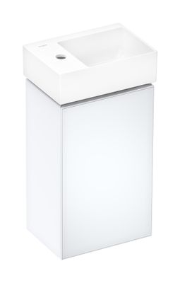 Hansgrohe Handwaschbecken Xevolos E 360 x 250 mm mit Hah.links ohne Überlauf, SmartClean weiss, 171 x 250 mm, Farbe weiß Bild 2
