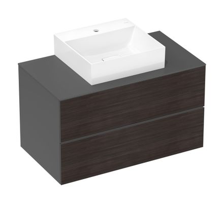 Hansgrohe Aufsatzwaschtisch ge Xevolos E 500 x 480 mm mit Hahnl.ohne ÜBL SmartClean we, 190 x 480 mm, Farbe weiß Bild 3