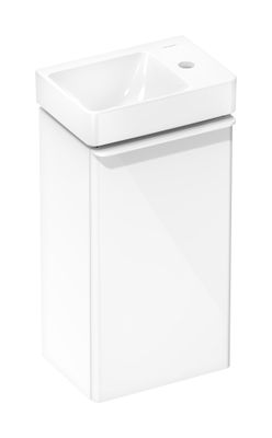 Hansgrohe Handbwaschbecken Xelu Q 360 x 250 mm mit Abl.re.mit Hahn./ohne Überl.SmartClean weiss, 115 x 250 mm, Farbe weiß Bild 2