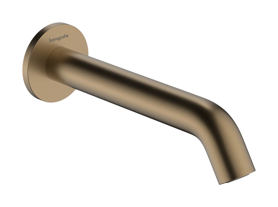Hansgrohe Wanneneinlauf Tecturis S BBR, 198 mm, Farbe bronze Bild 1