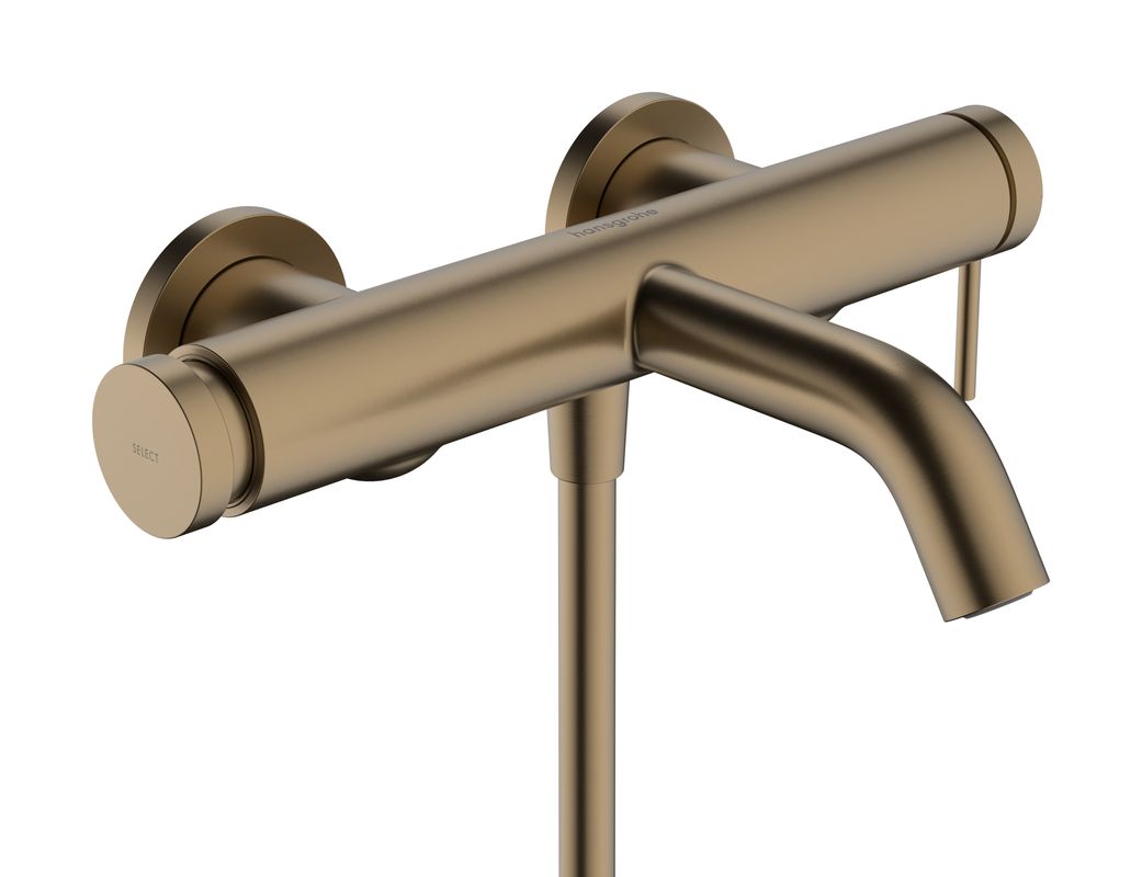 Hansgrohe Wannenmischer Aufputz Tecturis S BBR, Farbe bronze Bild 1