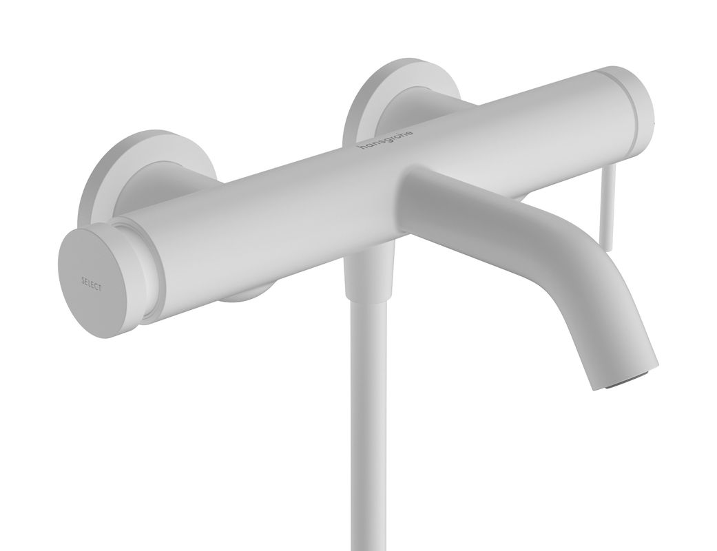 Hansgrohe Wannenmischer Aufputz Tecturis S MW, Farbe weiß Bild 1