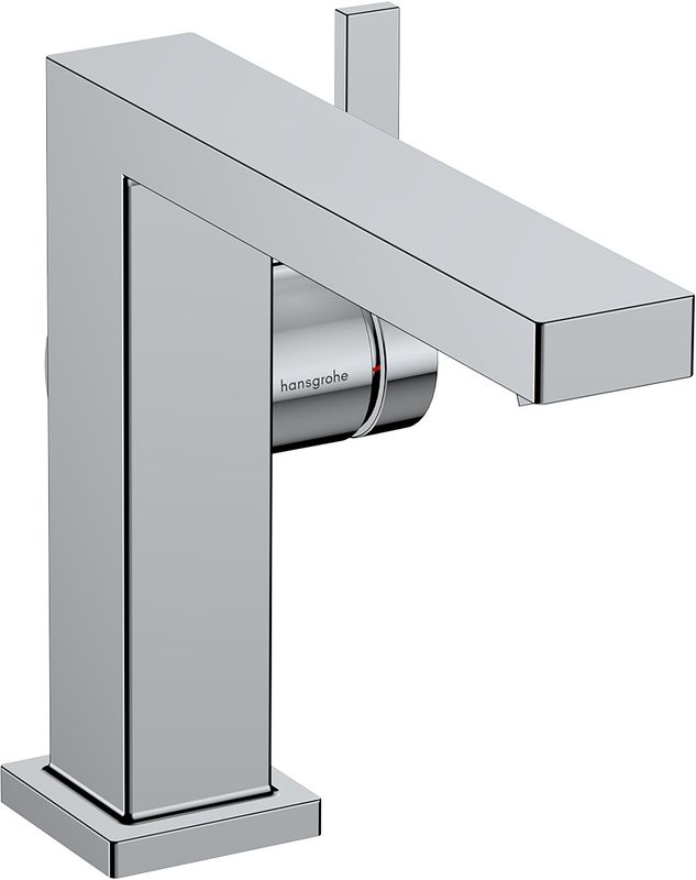 Hansgrohe WTM 110 Tecturis E Fine CoolStart, mit Zugstangen-Ablaufgarnitur, Farbe chrom Bild 1