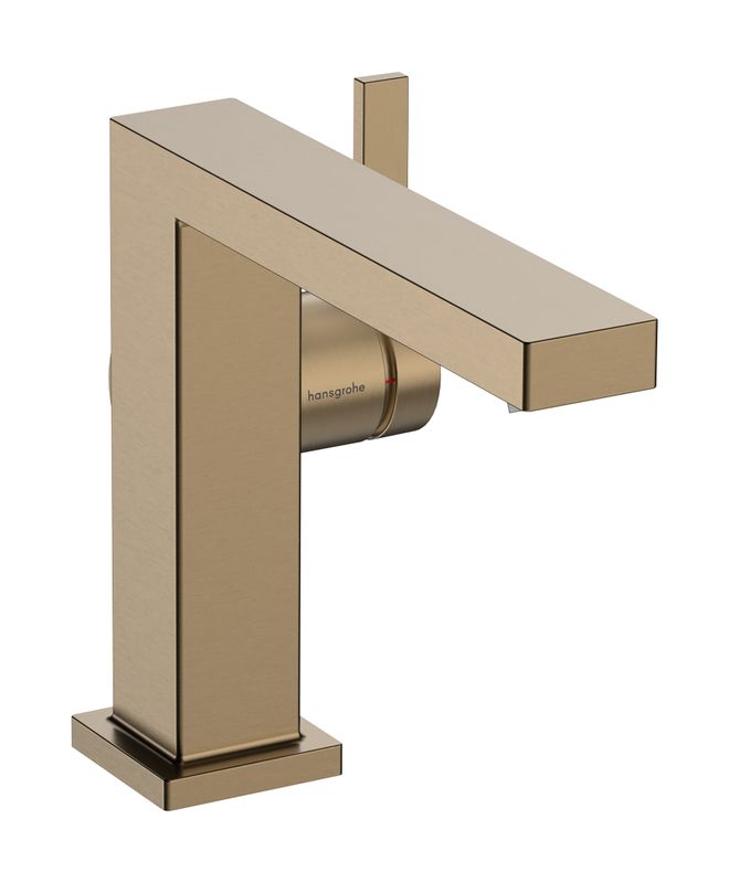 Hansgrohe WTM 110 Tecturis E Fine CoolStart, mit Push-Open Ablaufgarnitur BBR, Farbe bronze Bild 1