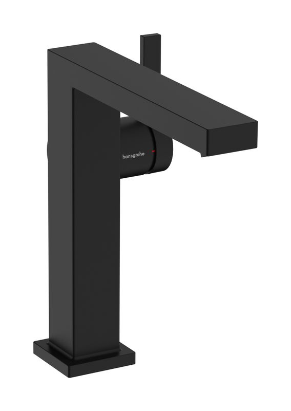 Hansgrohe WTM 150 Tecturis E Fine CoolStart EcoSmart+ mit Push-Open Ablaufg. MSW, Farbe schwarz Bild 1
