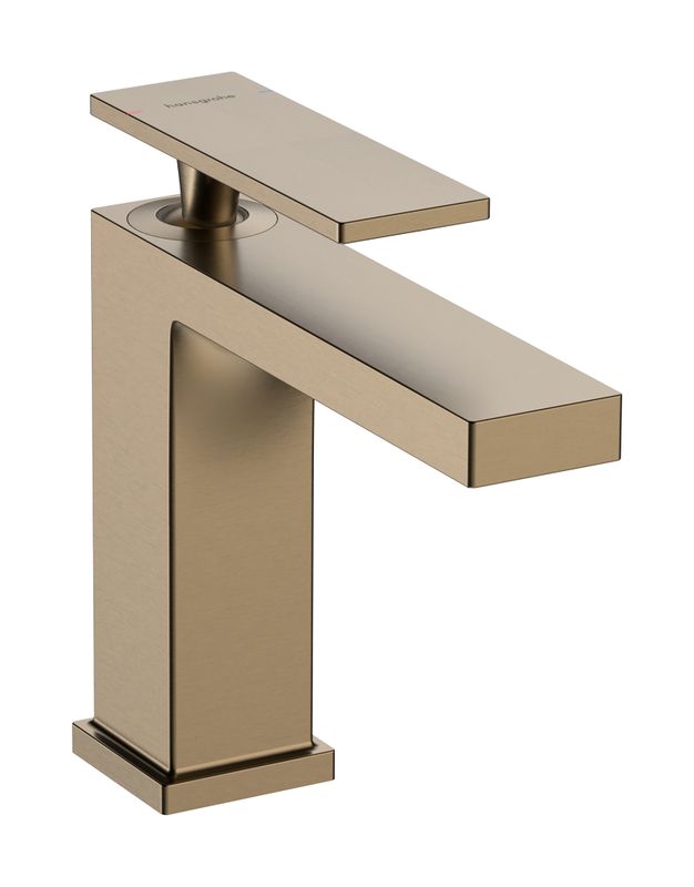 Hansgrohe WTM 110 Tecturis E, mit Zugstangen-Ablaufgarnitur BBR, Farbe bronze Bild 1