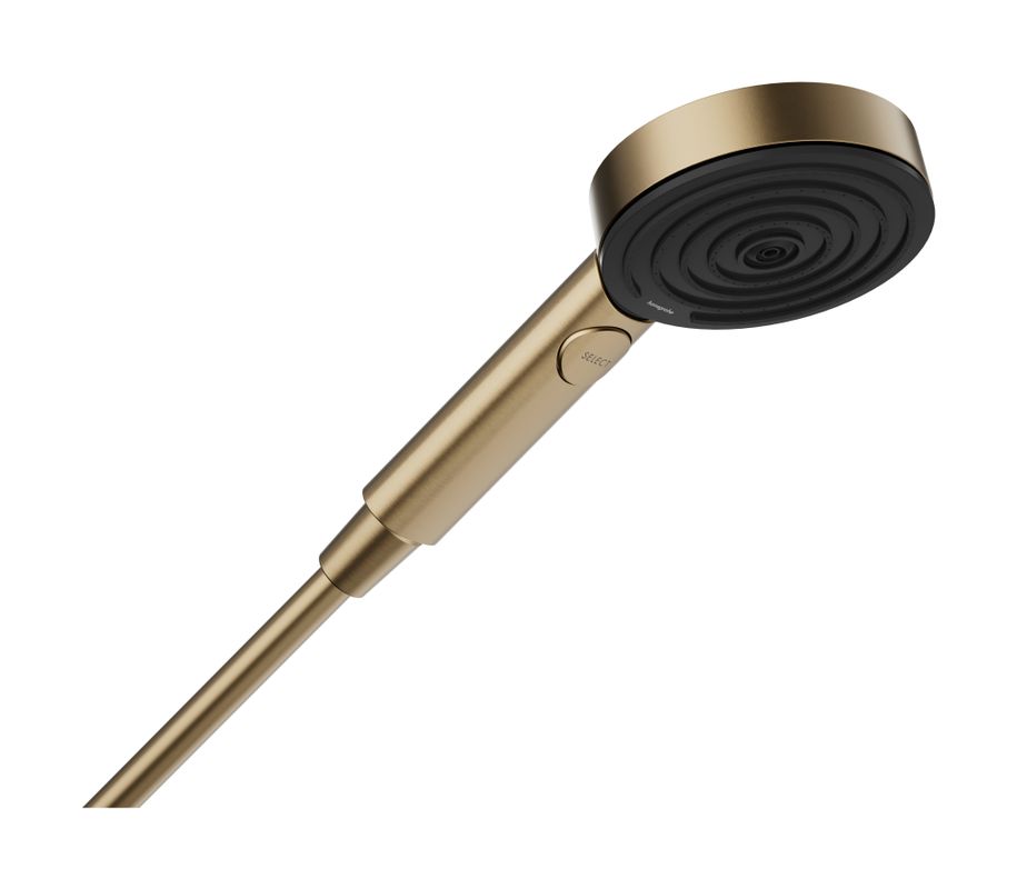 Hansgrohe Handbrause Pulsify S 105 3jet EcoSmart Relaxation BBR, Farbe bronze Bild 1