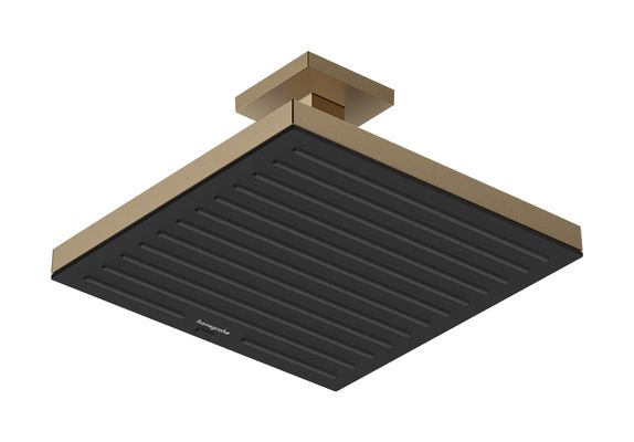 Hansgrohe Deckenanschluss E 100 mm BBR, 80 mm, Farbe bronze Bild 2
