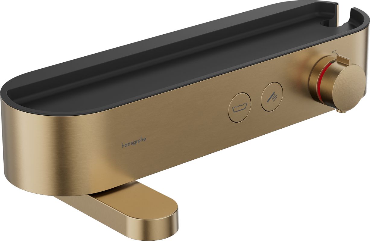 Hansgrohe Thermostat ShowerTablet Select 400 Wanne Aufputz BBR, DN 15, Farbe bronze Bild 1
