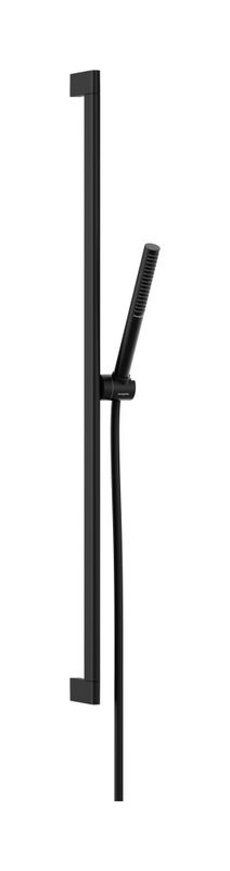 Hansgrohe Brauseset Pulsify S 100 1jet, mit Brausestange Typ 90 matt, Farbe schwarz Bild 1