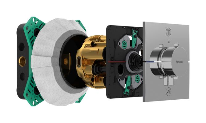 Hansgrohe UP-Körper iBox universal 2, für neue Wannen-/Brausearmatur UP-Thermostat Bild 4