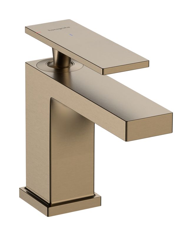 Hansgrohe WTM 80 Tecturis E CoolStart EcoSmart+ mit Zugstangen-Ablaufg. BBR, Farbe bronze Bild 1