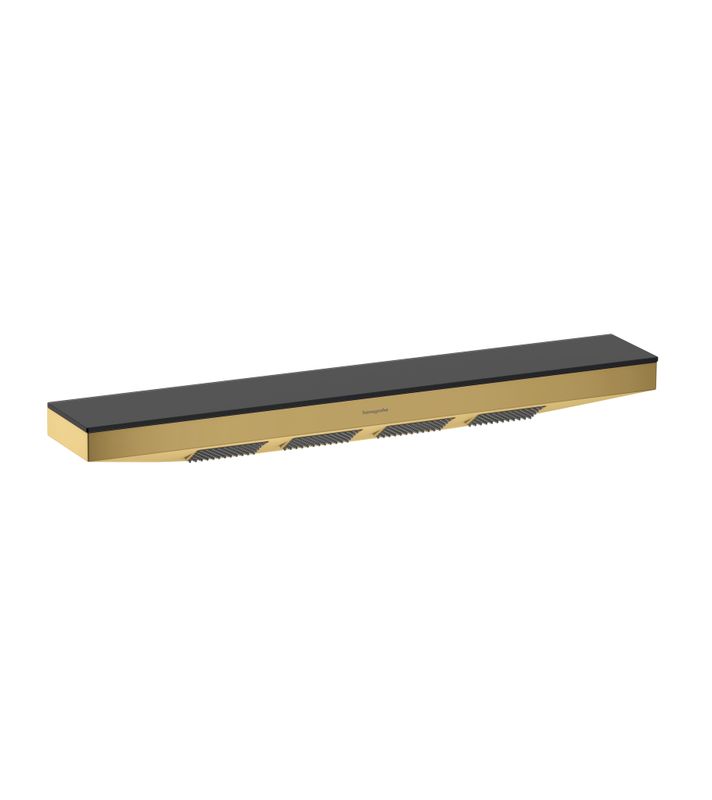 Hansgrohe Schulterbrause Rainfinity 500 1jet und Ablage PGO, 81 x 79 mm, Farbe gold Bild 1