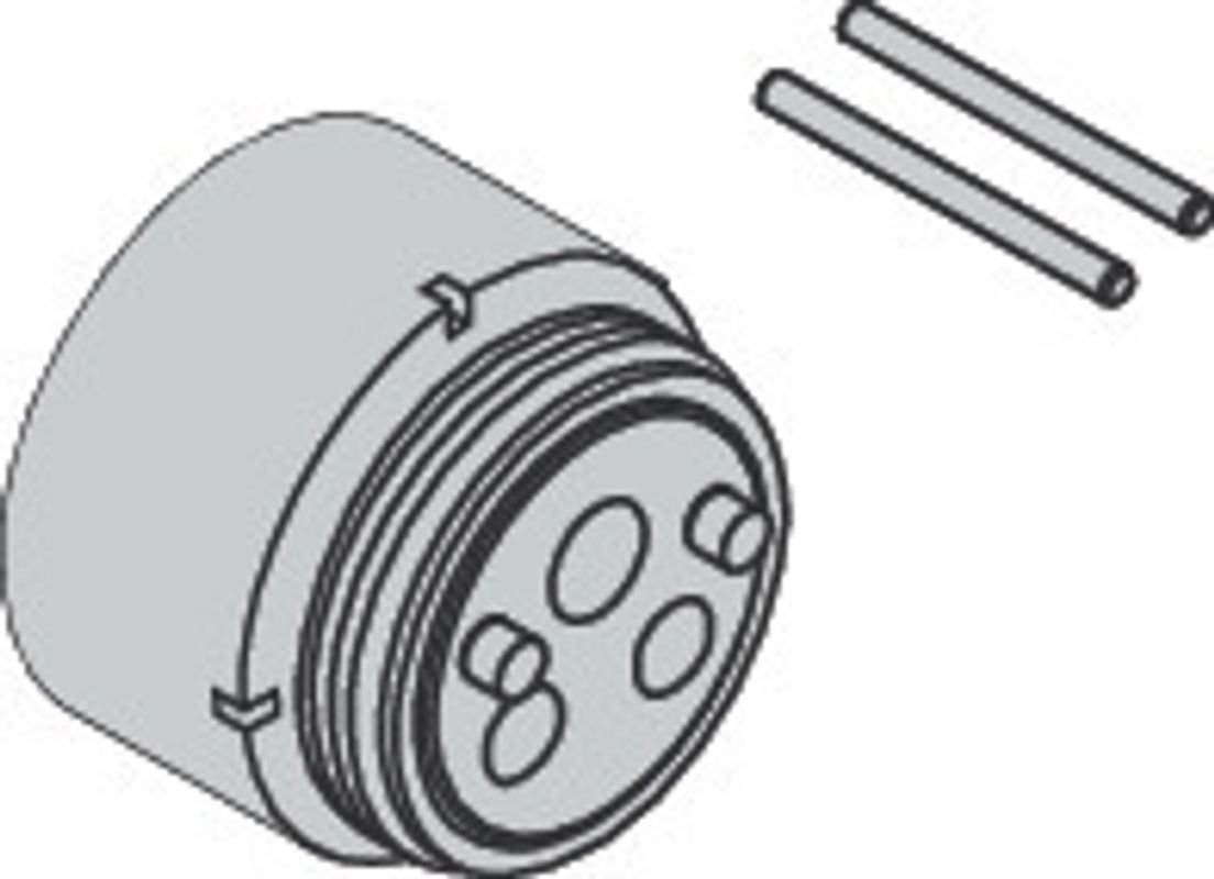 Hansgrohe Verlängerung 28 mm, für Fertigset UP-Wannenmischer Bild 1