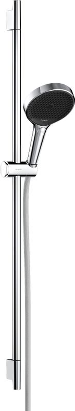 Hansgrohe Brauseset Rainfinity 130 3jet EcoSmart Unica S Puro 900 mm, Push Schieber, Farbe chrom Bild 1