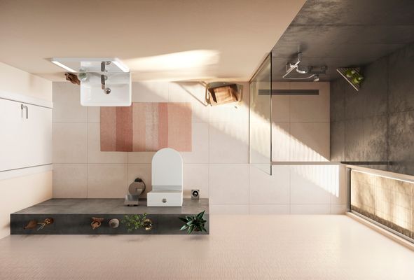 Hansgrohe Bürstengarnitur AddStoris Wandmontage, verchromt, Farbe chrom Bild 26