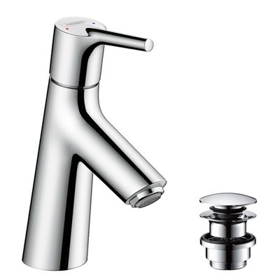 Hansgrohe Waschtischmischer 80 Talis S, mit Push-Open Ablaufgarnitur, Farbe chrom Bild 4