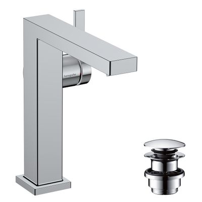 Hansgrohe WTM 150 Tecturis E Fine CoolStart EcoSmart+ mit Push-Open Ablaufg, Farbe chrom Bild 2