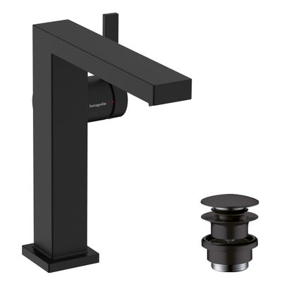 Hansgrohe WTM 150 Tecturis E Fine CoolStart EcoSmart+ mit Push-Open Ablaufg. MSW, Farbe schwarz Bild 2