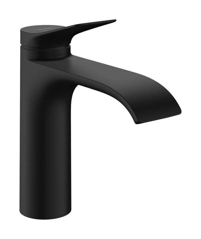 Hansgrohe Waschtischmischer 110 Vivenis CoolStart, mit Zugstangen-Ablaufg.MSW, Farbe schwarz Bild 1