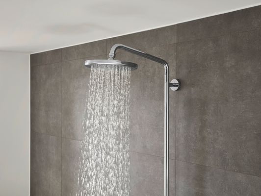 Hansgrohe Showerpipe Croma 220 1-strahlig, EcoSmart, 9 l/min, mit Thermostat, 1545 x 380 x 512 mm, Farbe chrom Bild 4