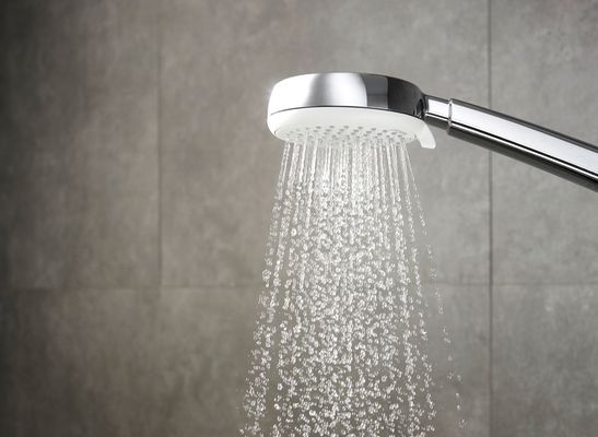 Hansgrohe Handbrause Crometta 100 Vario EcoSmart weiss / chrom, 100 mm, Farbe weiß Bild 17