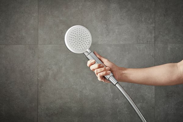 Hansgrohe Handbrause Crometta 100 Vario EcoSmart weiss / chrom, 100 mm, Farbe weiß Bild 23