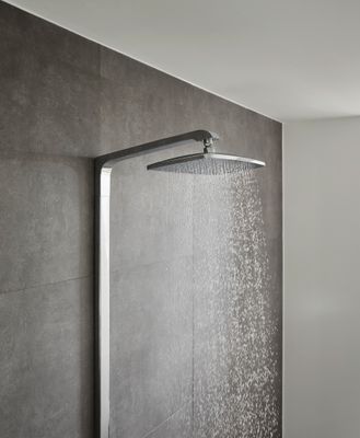 Hansgrohe Raindance Showerpipe Select E360 mit Thermostat, Brausearm 380 mm, 1269 x 380 x 559 x 476 mm, Farbe chrom Bild 3