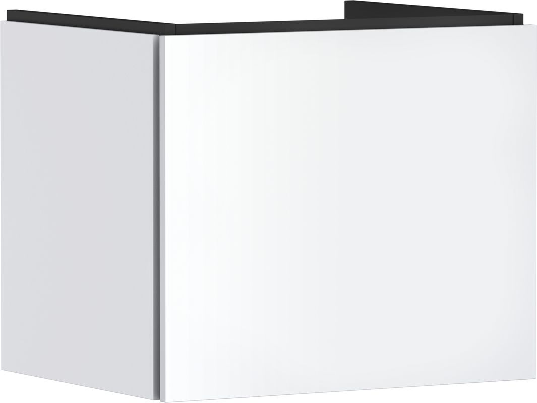 Hansgrohe Waschtischunterschrank Xilesa E 1 Schubkasten für Waschtisch MW, 580 x 470 mm, Farbe weiß Bild 1