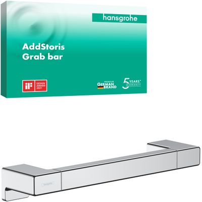 Hansgrohe Haltestange AddStoris, Farbe chrom Bild 2
